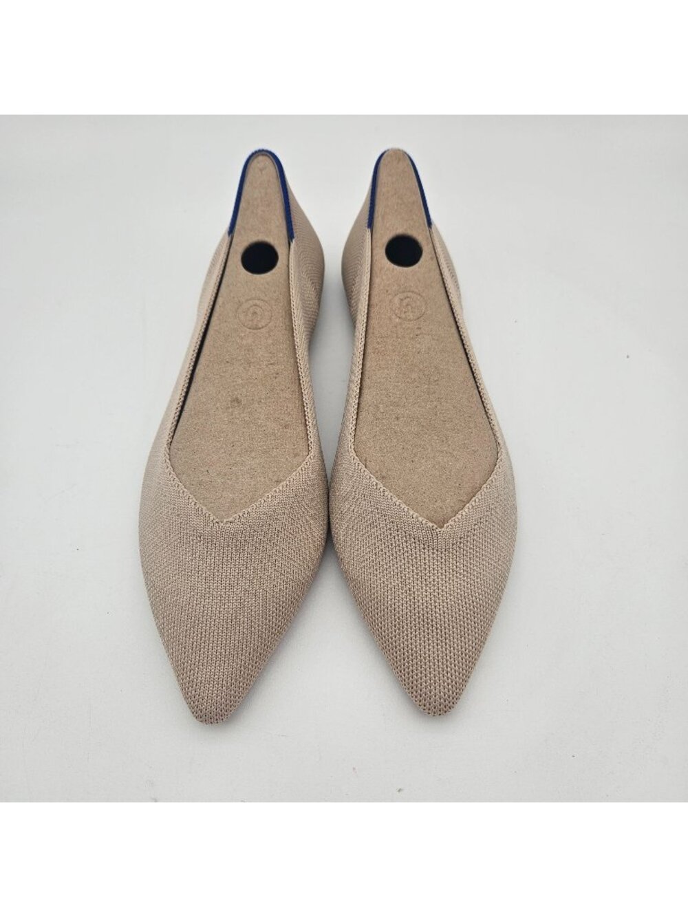 Rothys The Point Ecru Slip On Flats Womens Sz 10 NEW